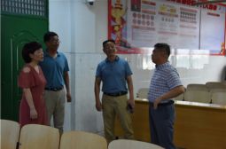 徐爱文副市长考察我校综合功能室改造项目