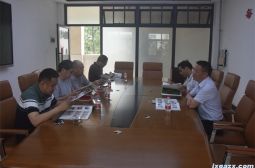 上海市高安商会一行四人访问我校