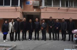 我校开展春节走访慰问活动