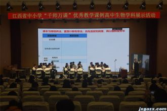 江西省中小学“千师万课”优秀课例高中生物学科展示活动部分授课教师风采