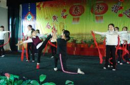 北校区参加全省“金色童年”节目排练