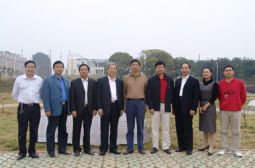 日本客人访问我校