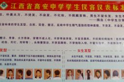 我校规范学生仪容仪表