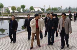 武宁县政协领导来访