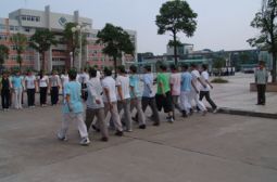 军训纪实——练走路