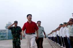 军训纪实——检阅