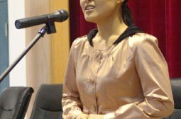 “颂师德、铸师魂”演讲者的风采