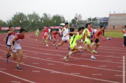 我校体育健儿驰骋省中运会