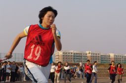 高三年级运动会镜头选