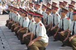 军训纪实&mdash;&mdash;示范