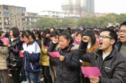 老校区高考百日誓师大会