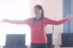 高一年级举行演讲比赛