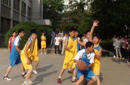 老校区高一篮球赛