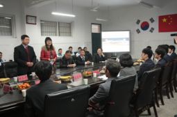 韩国客人来访