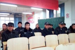 南浦校区新学期保卫科工作会议