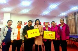 我校参加高安市教育系统女子乒乓球赛摘银