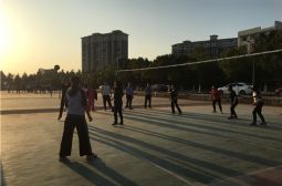 教师排球联赛掠影
