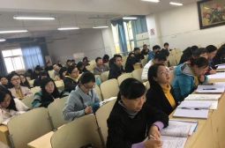 我校语文组开展普通高中课程标准全员网络培训