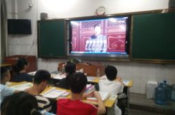 我校军训期间加强爱国主义教育