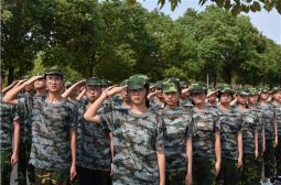 军训第一天剪影