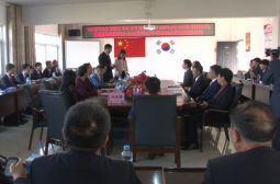 韩国太白市黄池高中第九次访问高安中学