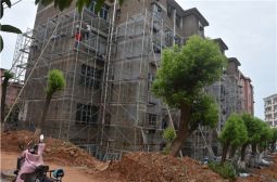 高安中学教职工碧落住宅区改造如火如荼