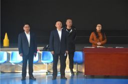 我校组织体育教师开展业务比武