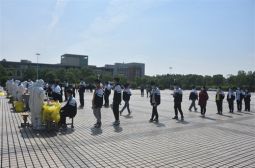 我校师生接受新一轮全员核酸检测